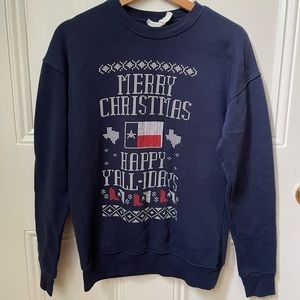Texas-themed/Ugly Christmas Sweater